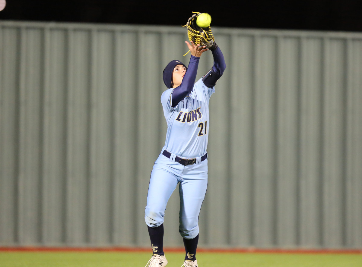 Montgomery Lake Creek Prosper Texas softball Allen Tournament 022323 Brian McLean 12